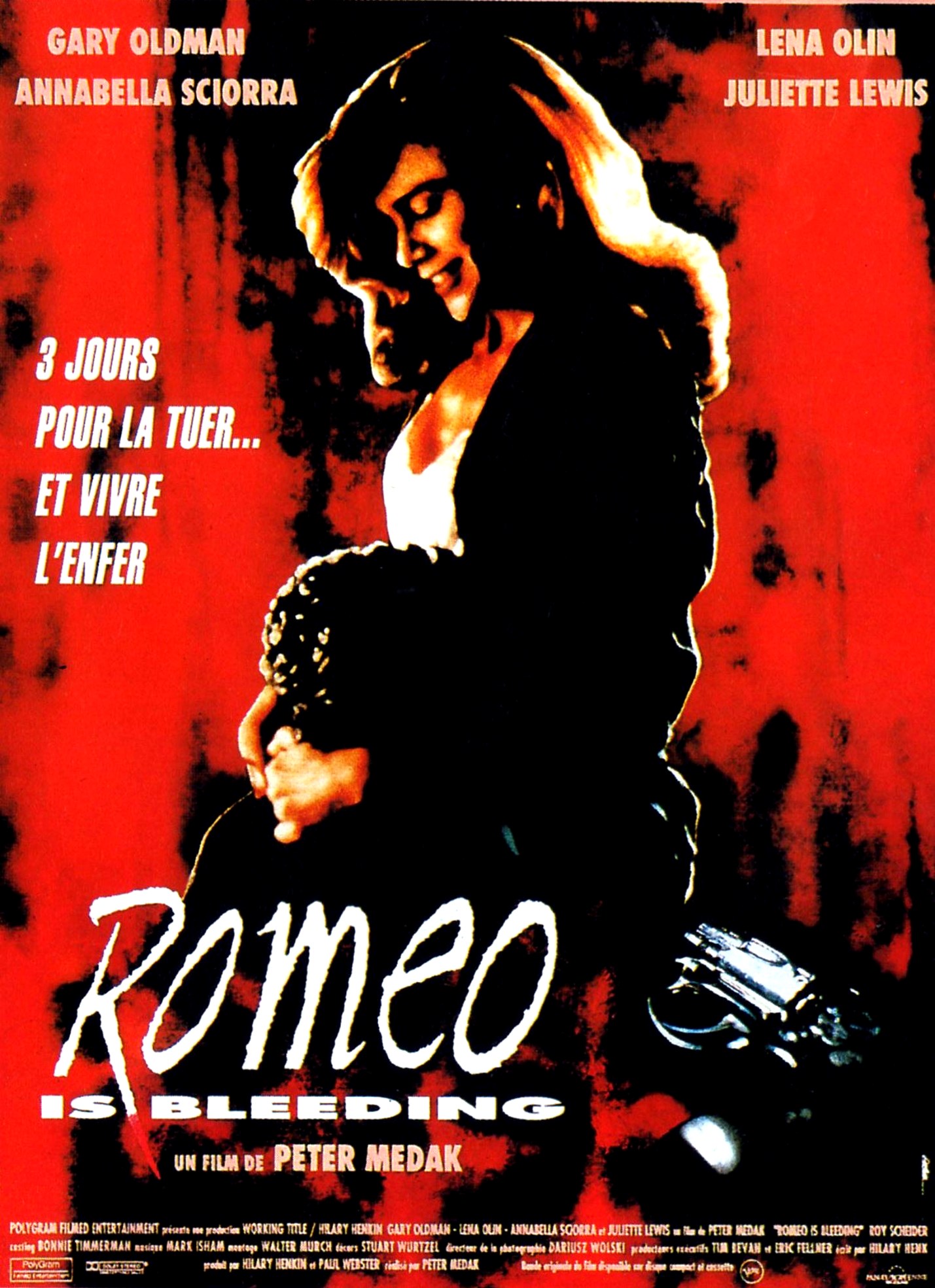 affiche du film Romeo is Bleeding