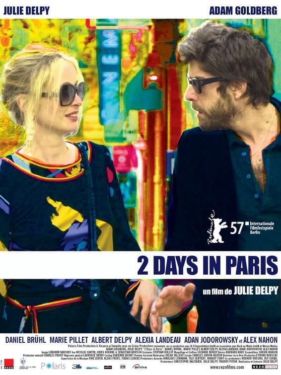 affiche du film 2 Days in Paris