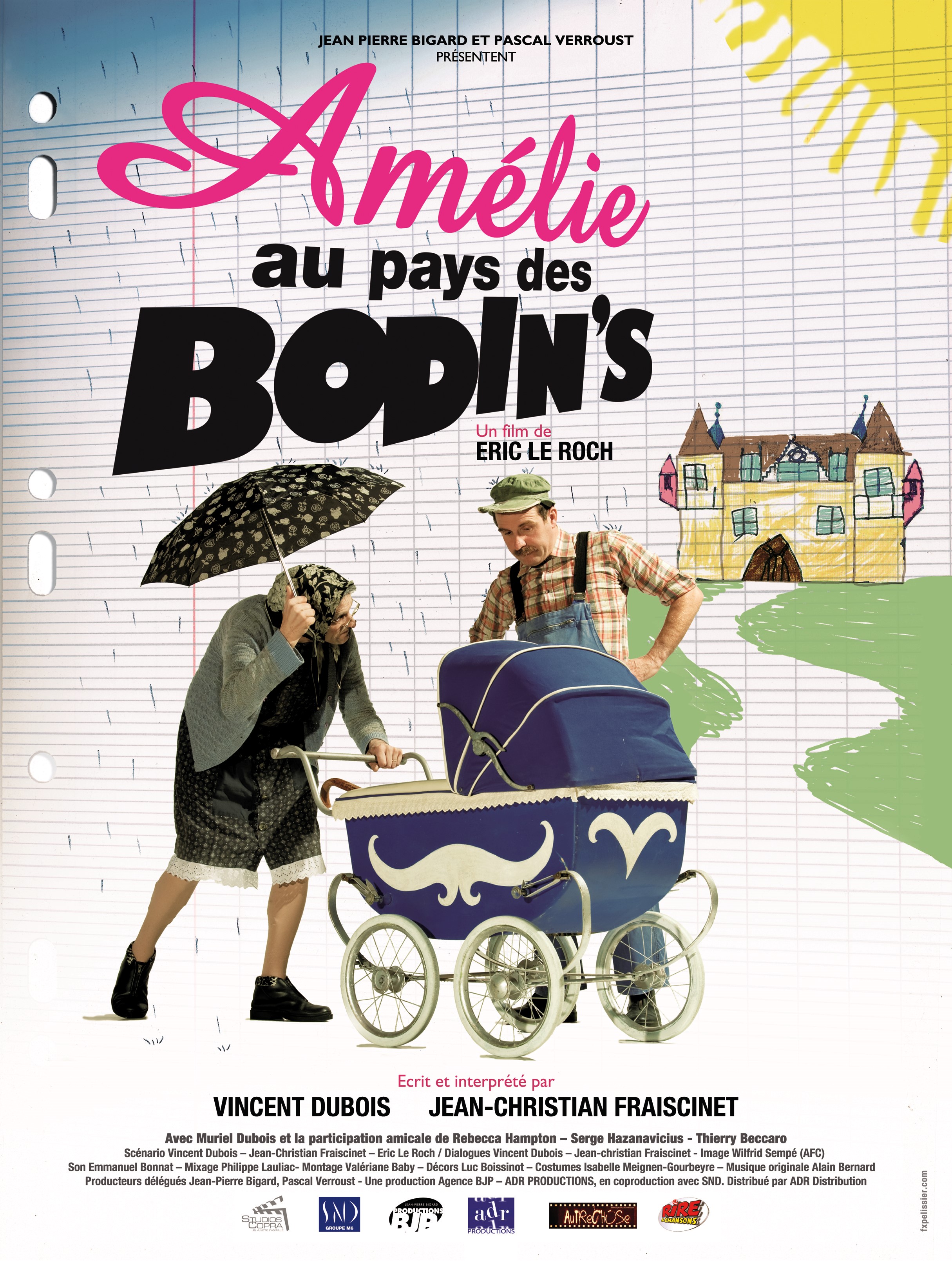 affiche du film Amélie au pays des Bodin's
