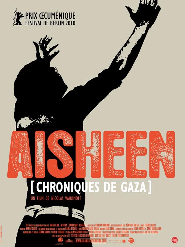 affiche du film Aisheen (chroniques de Gaza)