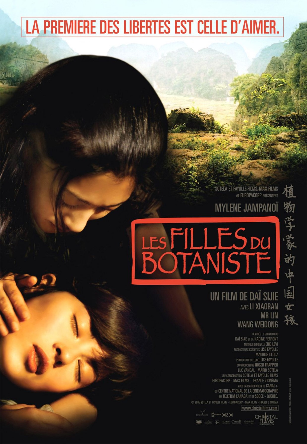 affiche du film Les filles du botaniste