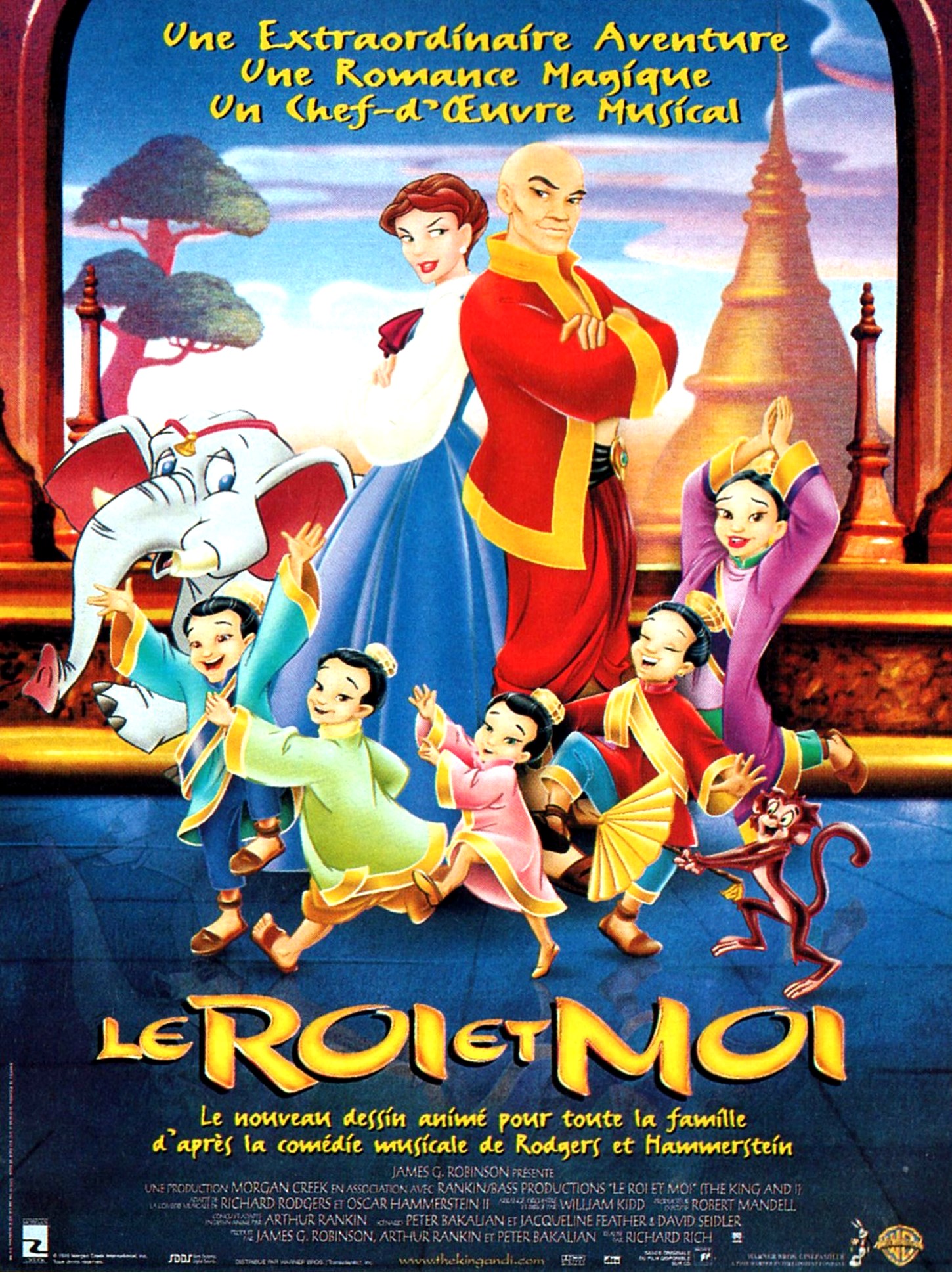 affiche du film Le roi et moi