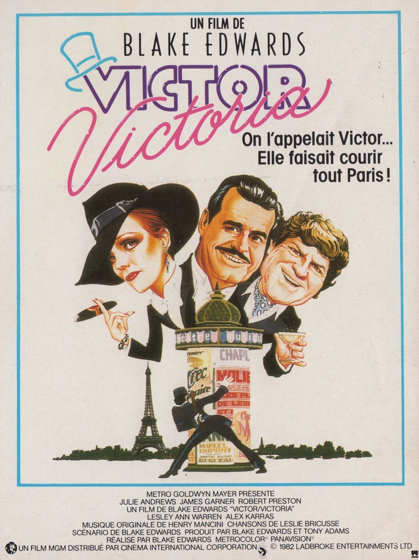 affiche du film Victor/Victoria