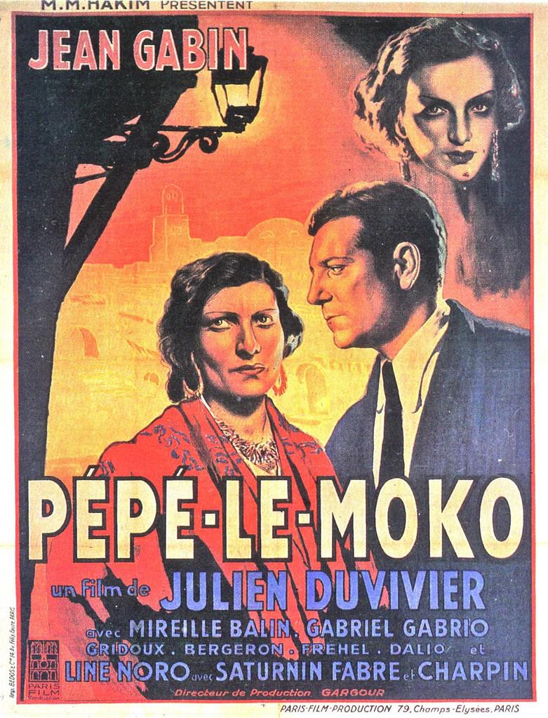 affiche du film Pépé le Moko