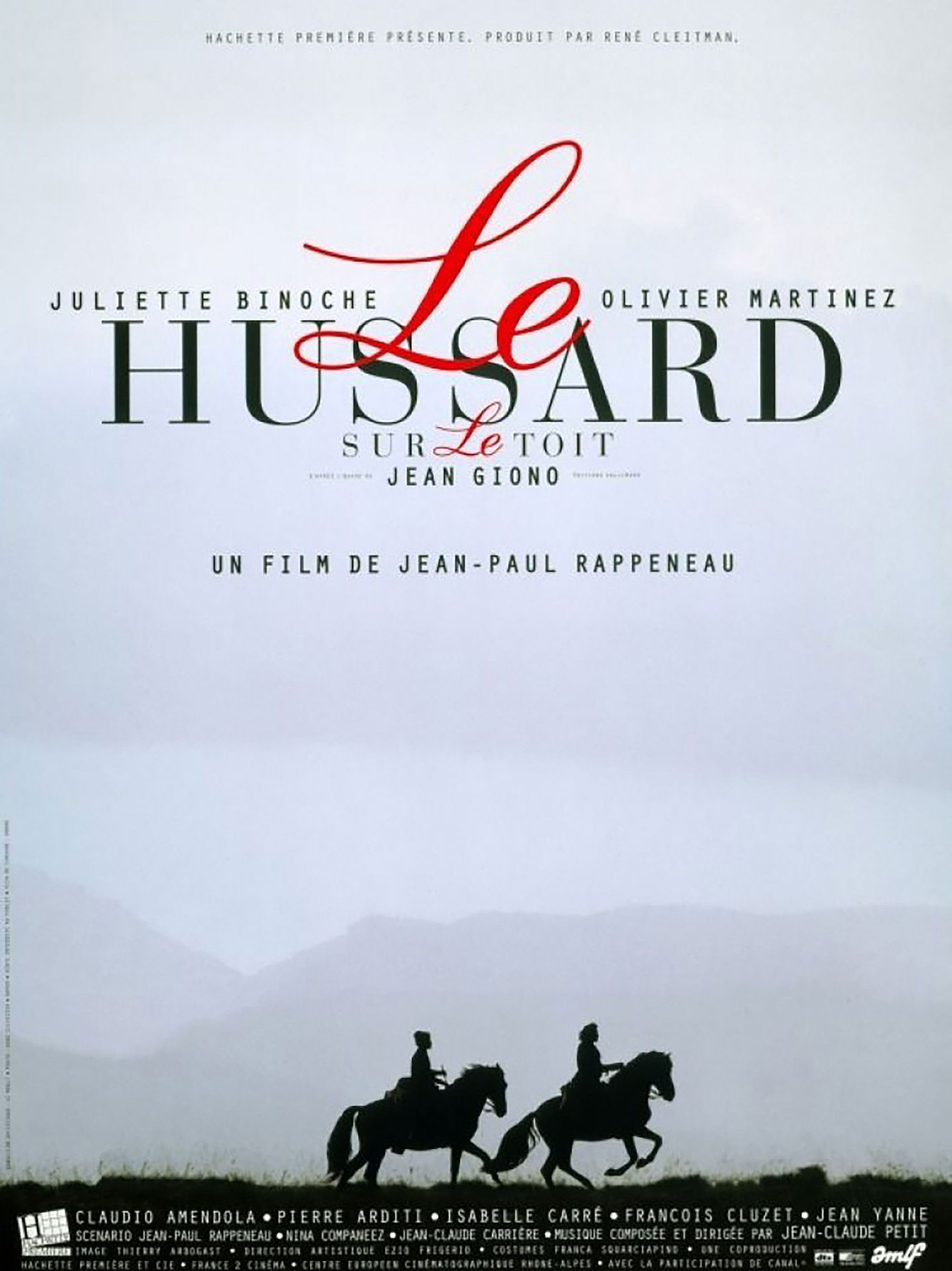 affiche du film Le hussard sur le toit