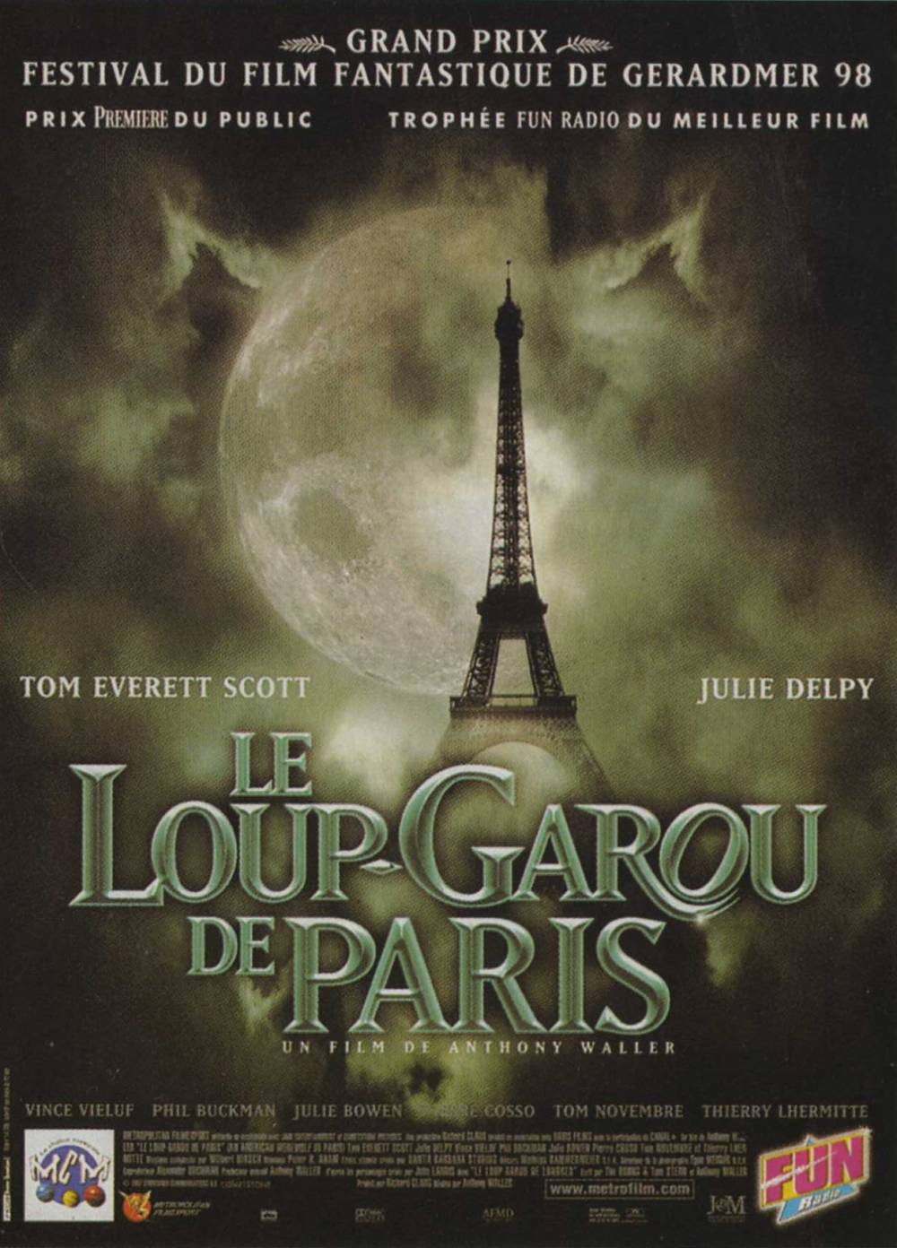 affiche du film Le loup-garou de Paris