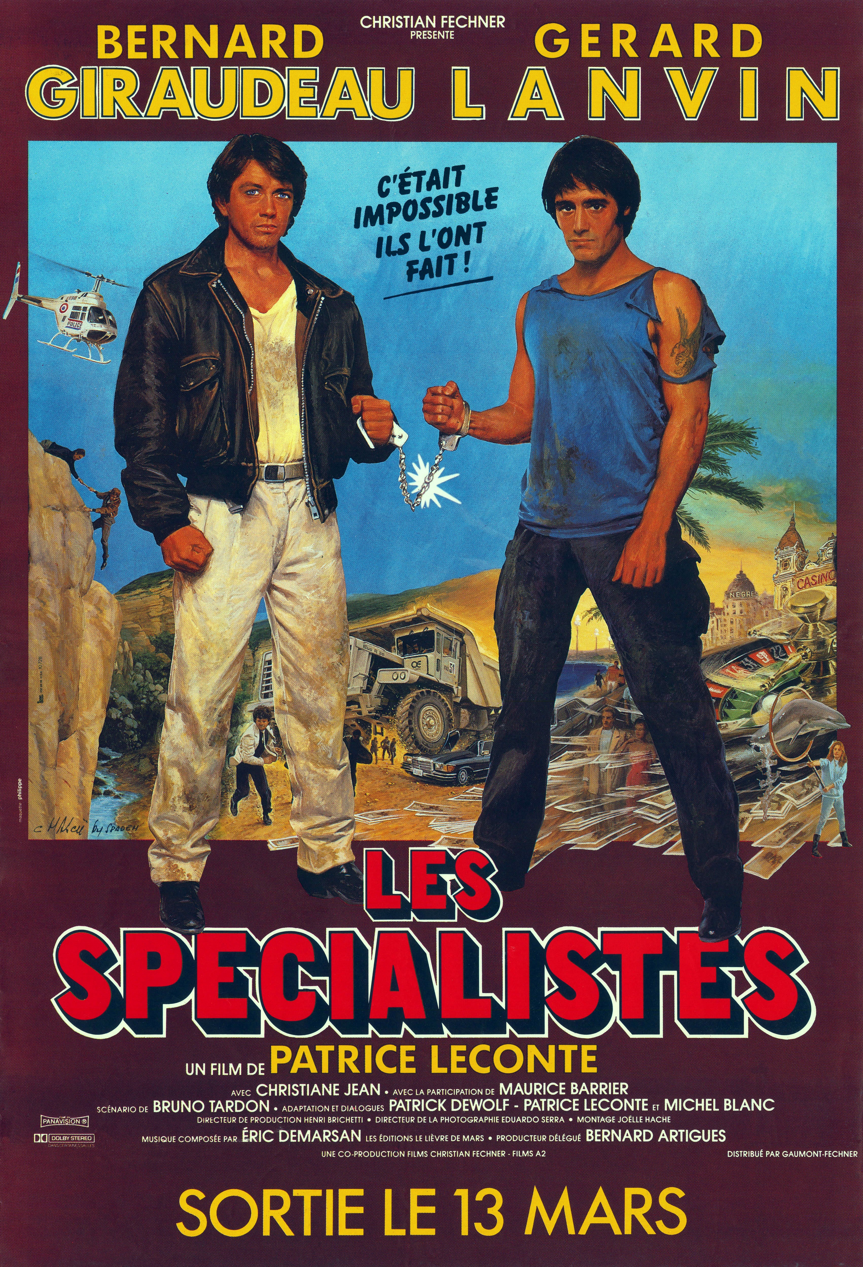affiche du film Les spécialistes