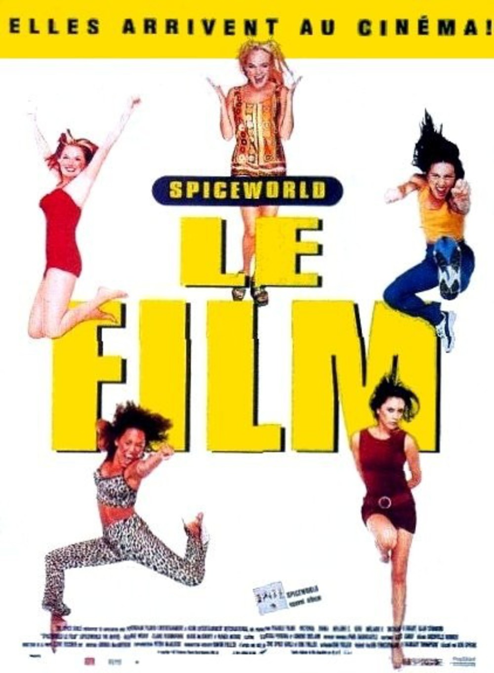 affiche du film Spice World, le film