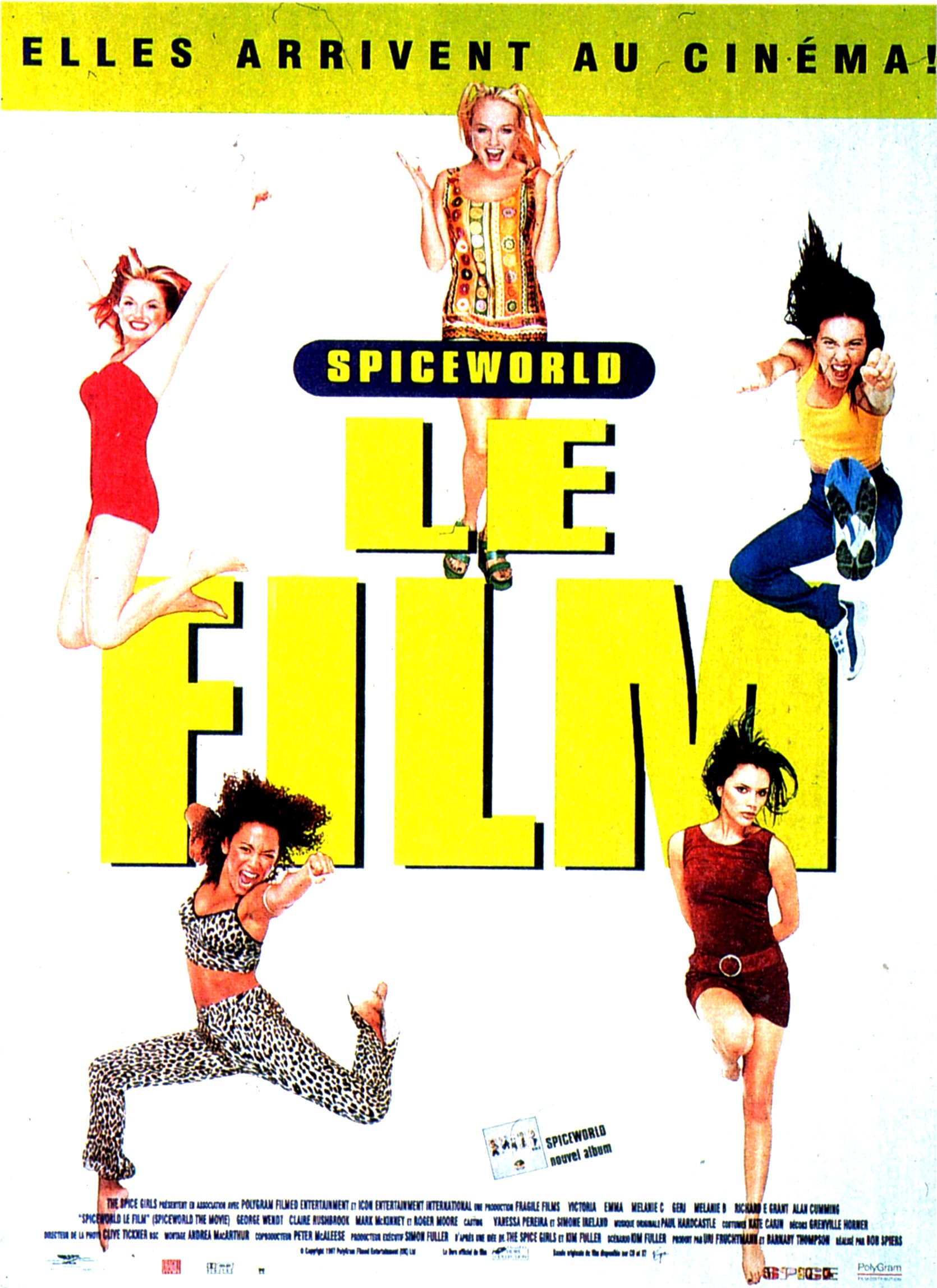 affiche du film Spice World