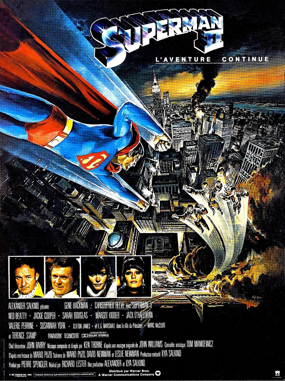 affiche du film Superman II