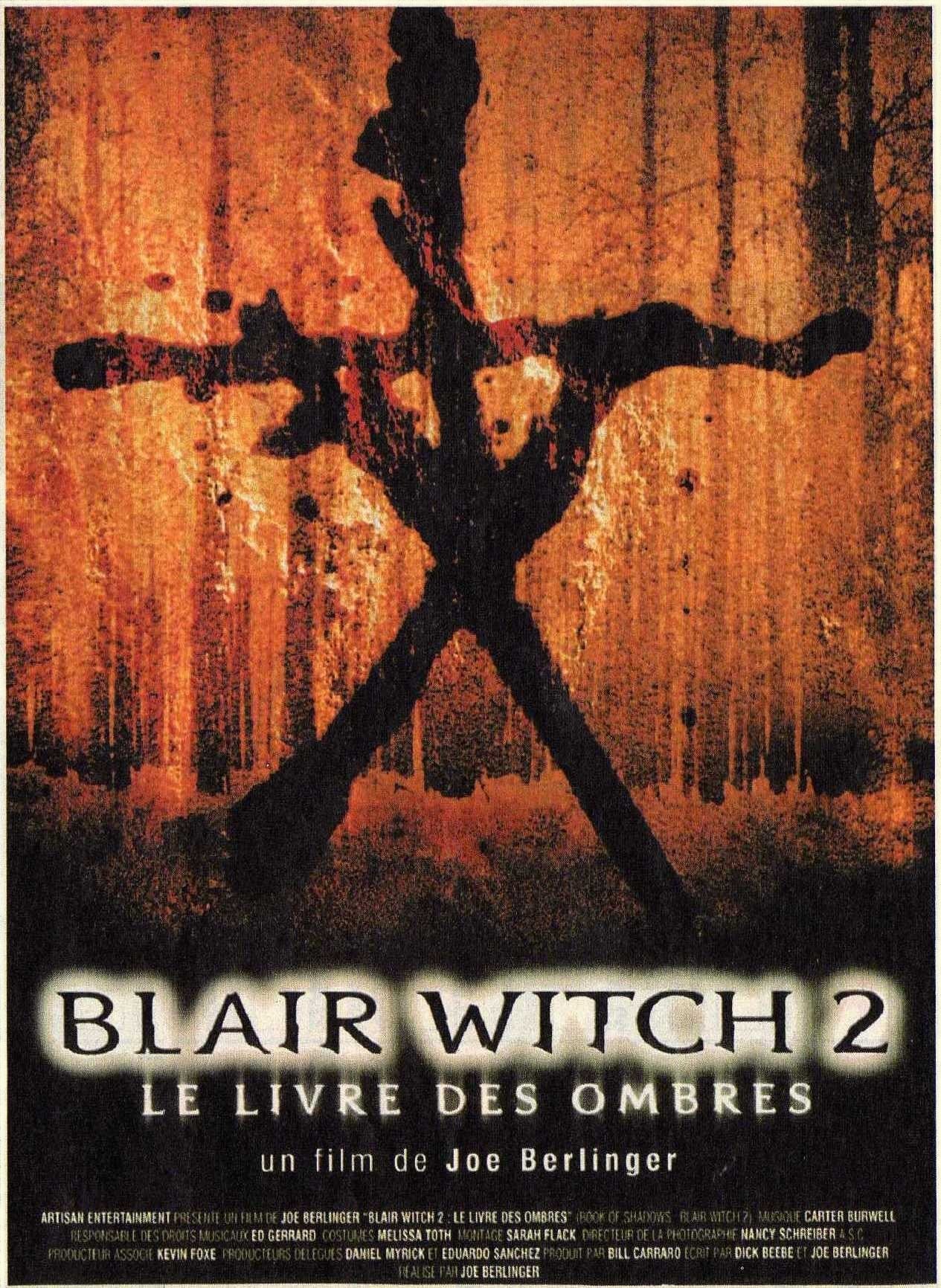affiche du film Blair Witch 2 : Le Livre des ombres