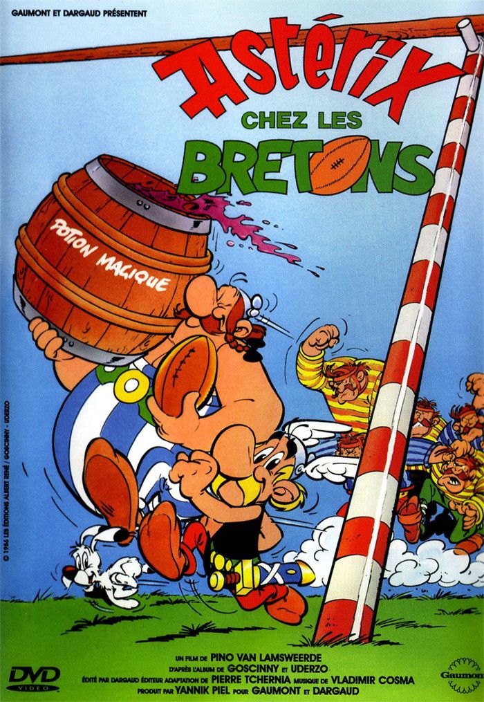 affiche du film Astérix chez les Bretons