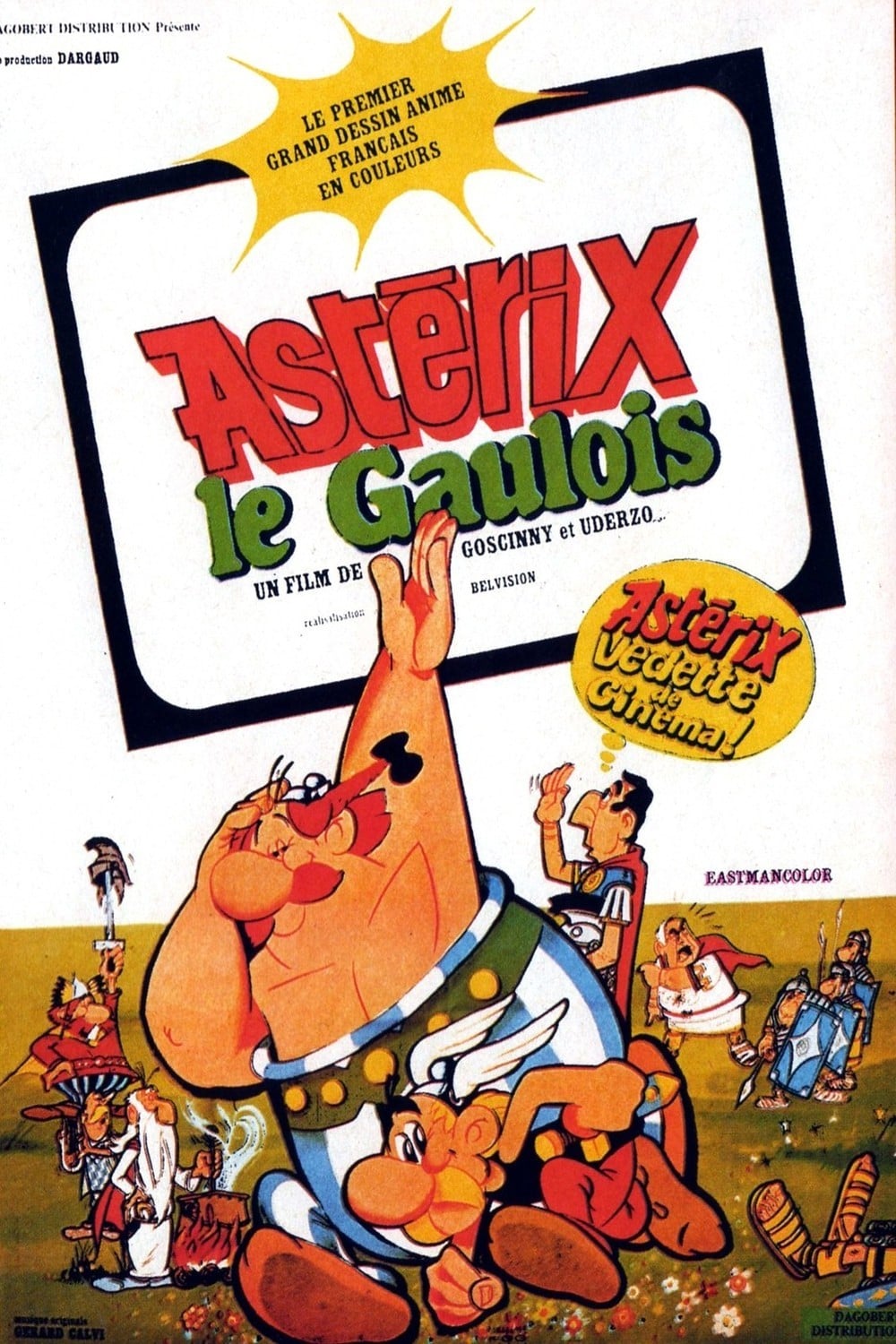 affiche du film Astérix le Gaulois