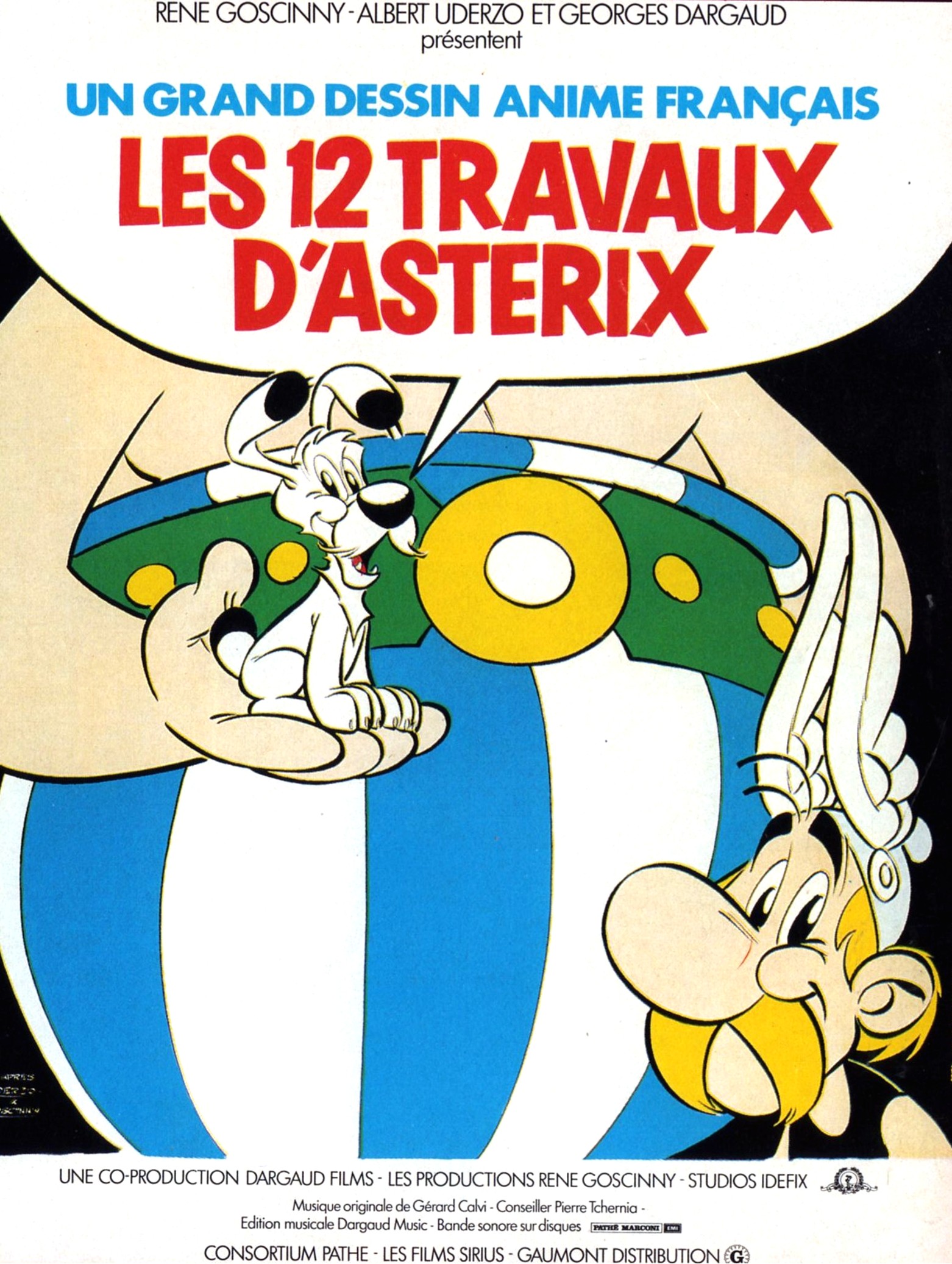 affiche du film Les 12 Travaux d'Astérix