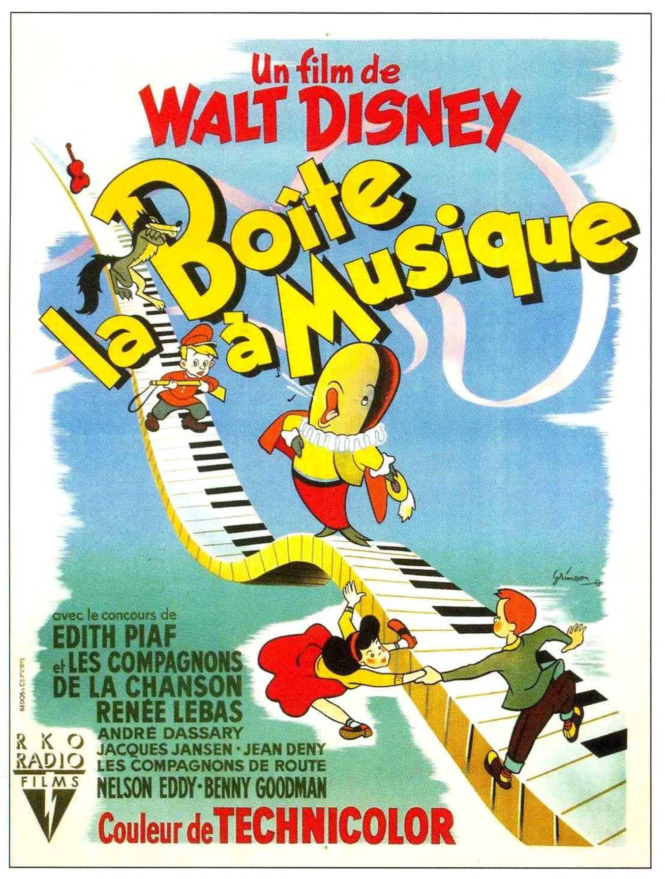 affiche du film La boîte à musique