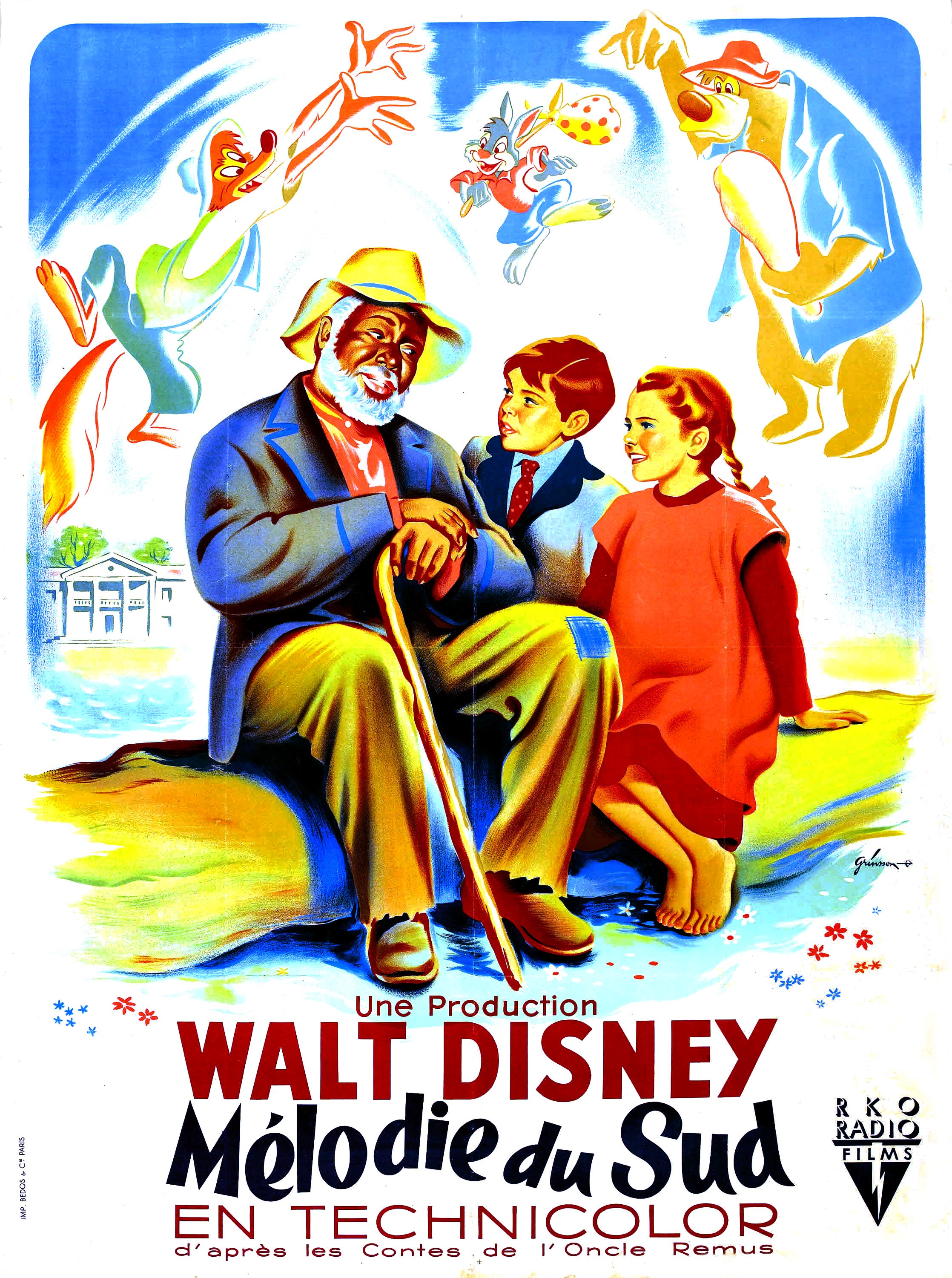affiche du film Mélodie du sud