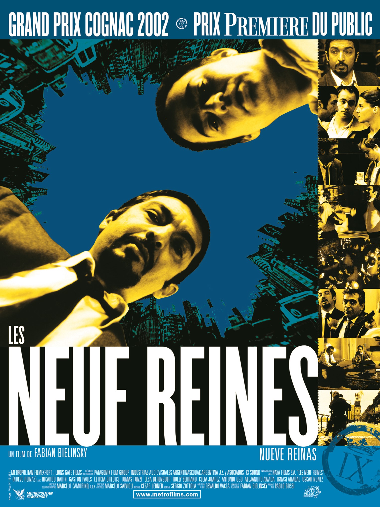 affiche du film Les Neuf Reines