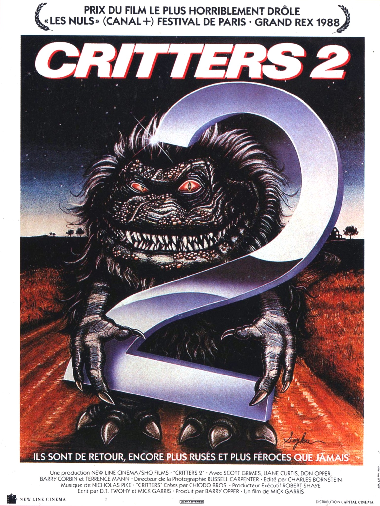affiche du film Critters 2
