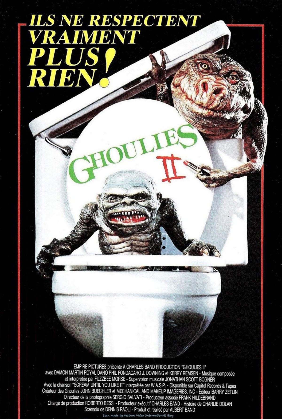 affiche du film Ghoulies II