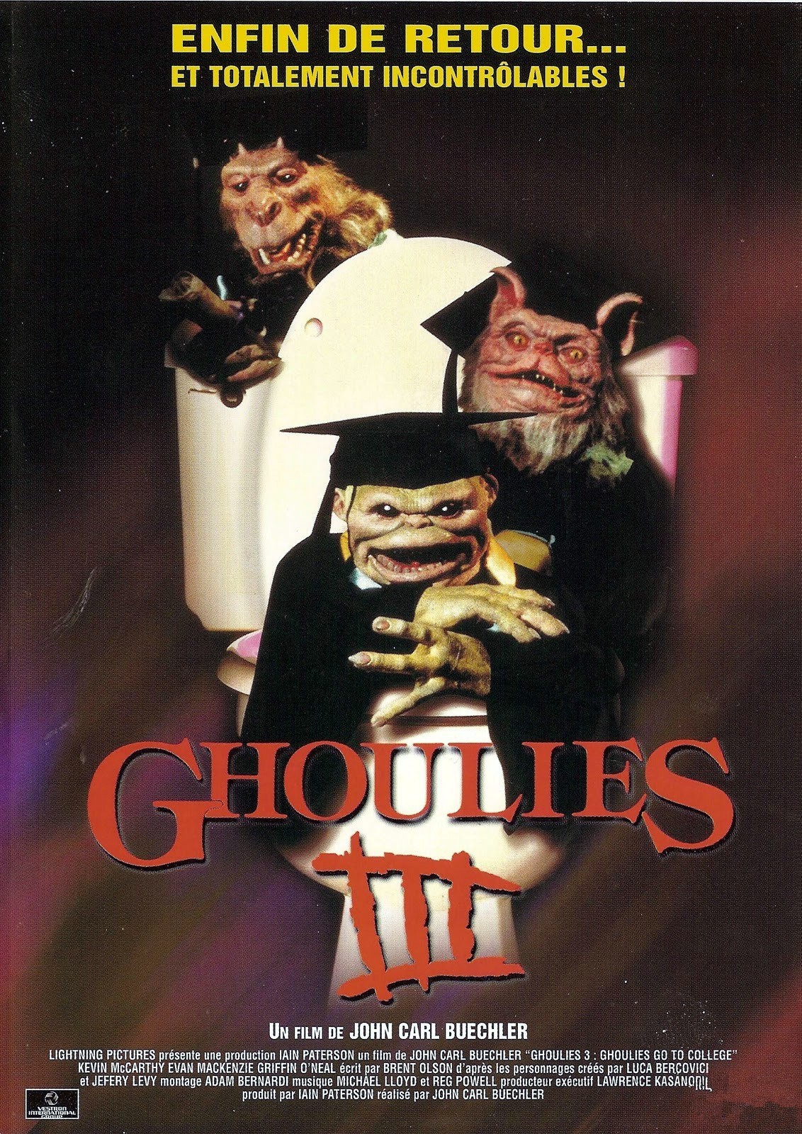 affiche du film Ghoulies III
