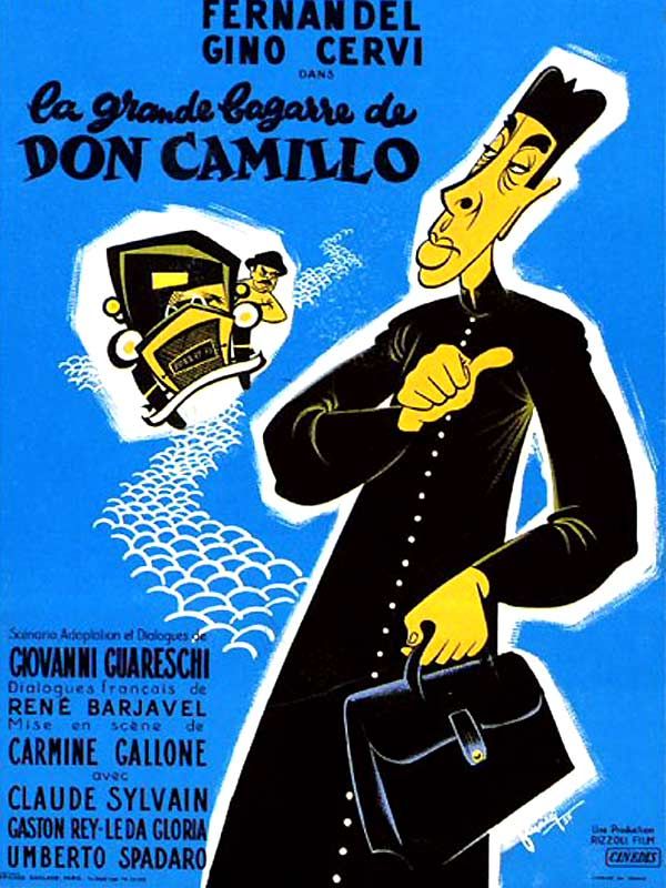 affiche du film La grande bagarre de Don Camillo