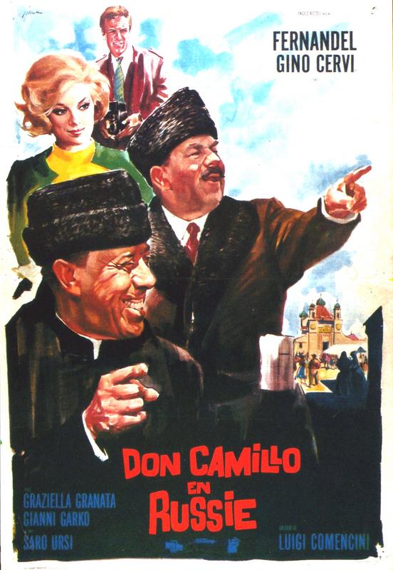 affiche du film Don Camillo en Russie