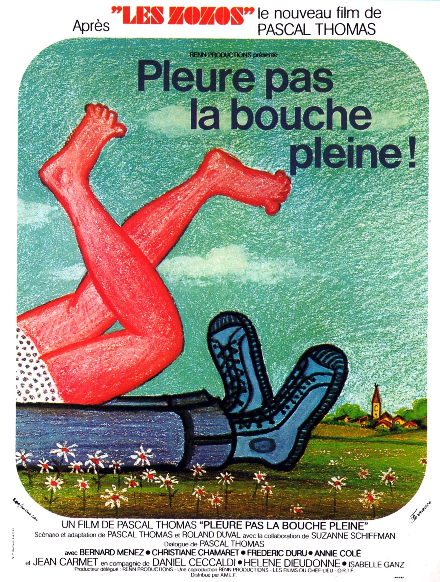 affiche du film Pleure pas la bouche pleine !