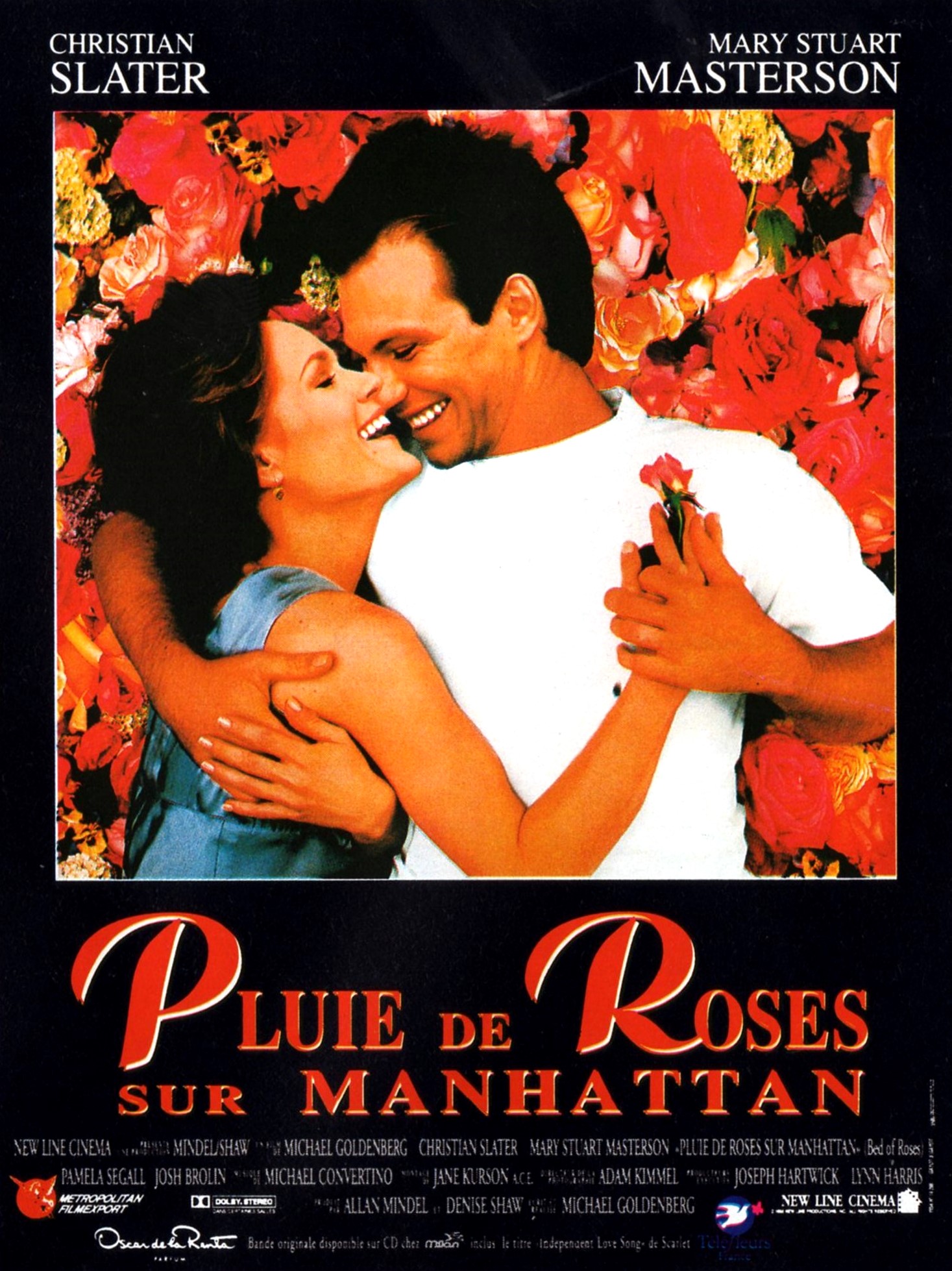 affiche du film Pluie de roses sur Manhattan