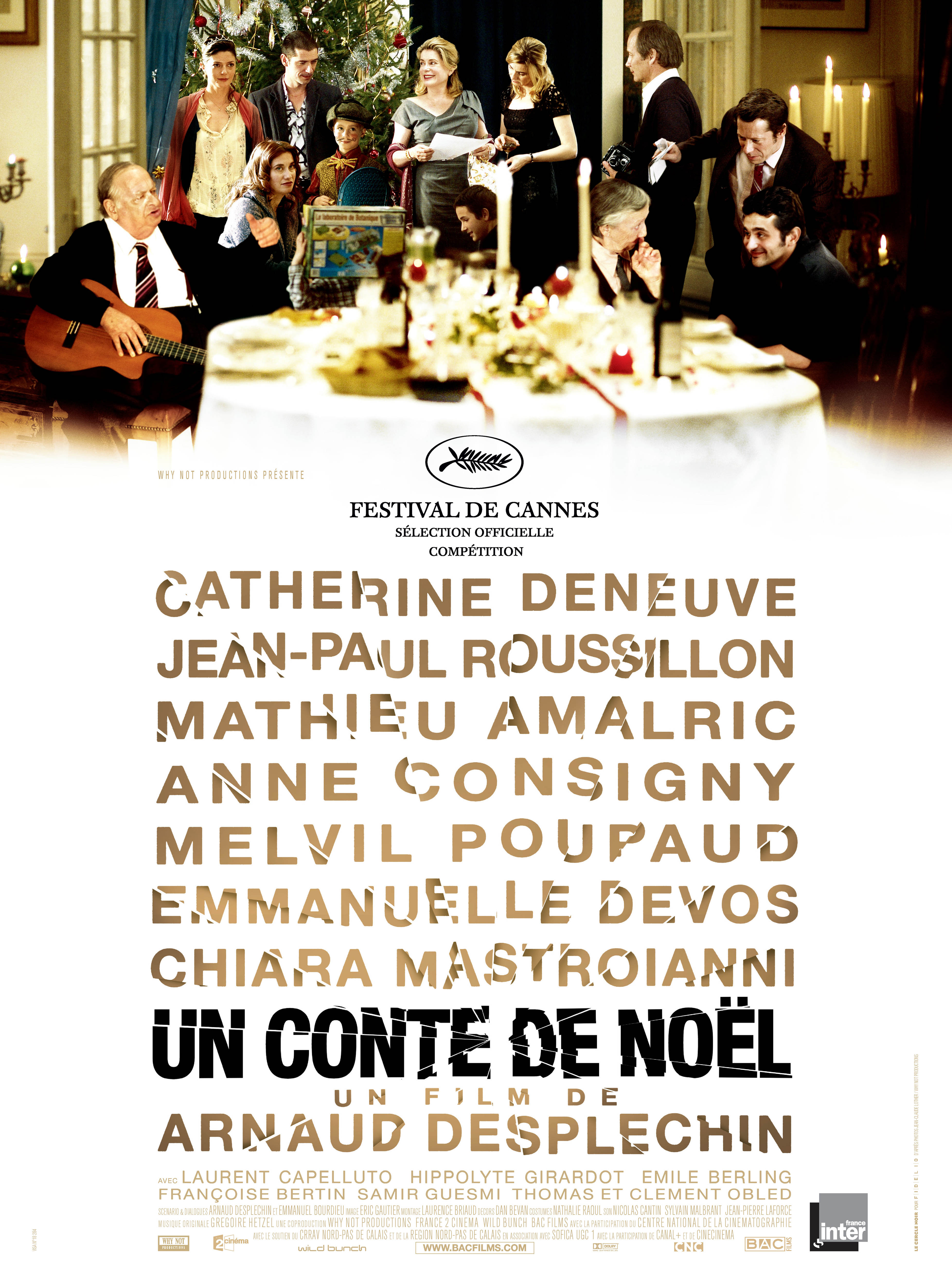 affiche du film Un conte de Noël