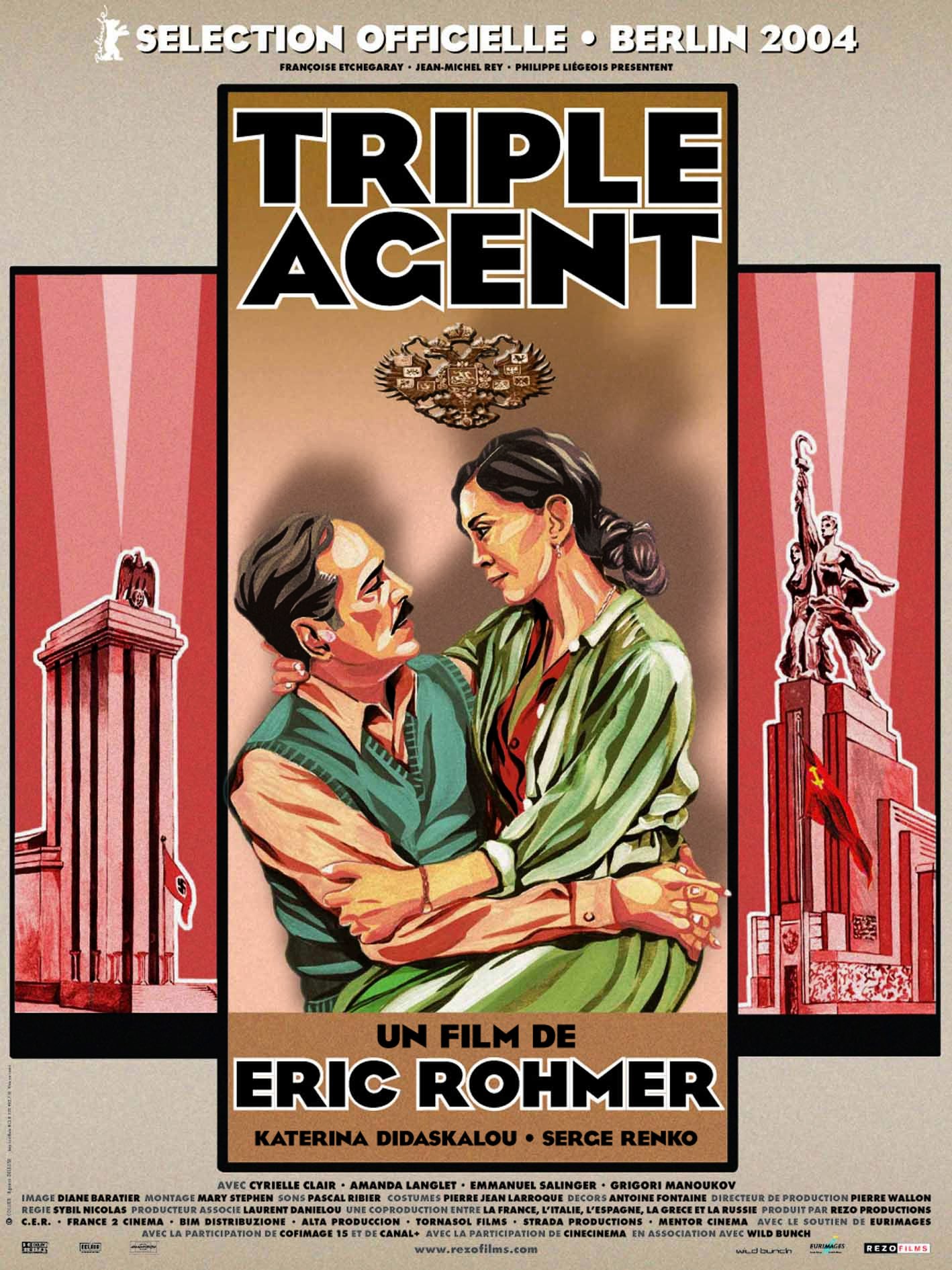 affiche du film Triple Agent