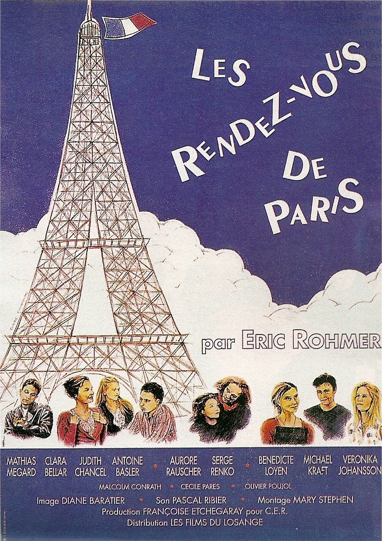 affiche du film Les rendez-vous de Paris
