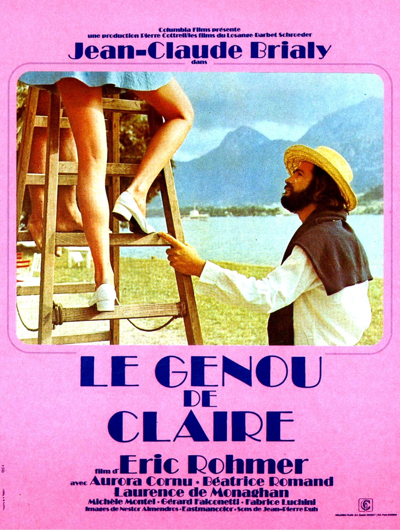affiche du film Le genou de Claire