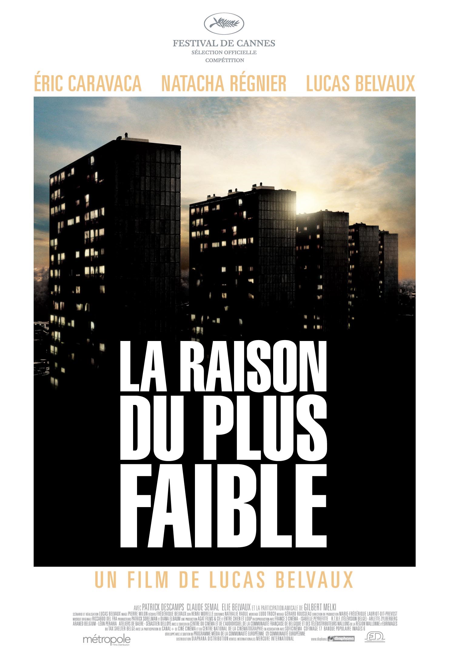 affiche du film La raison du plus faible