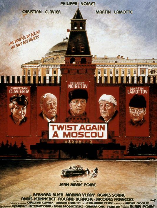 affiche du film Twist again à Moscou