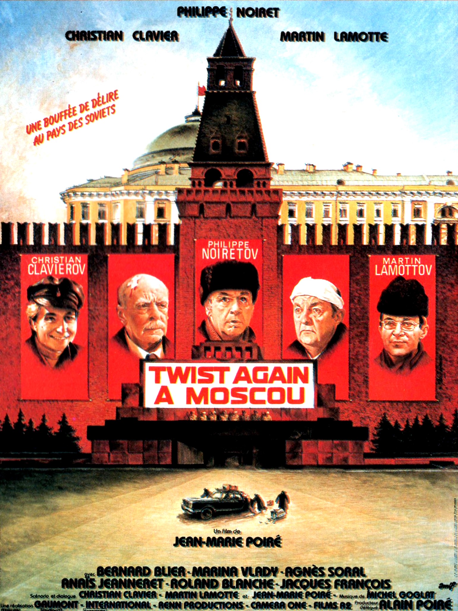 affiche du film Twist again à Moscou