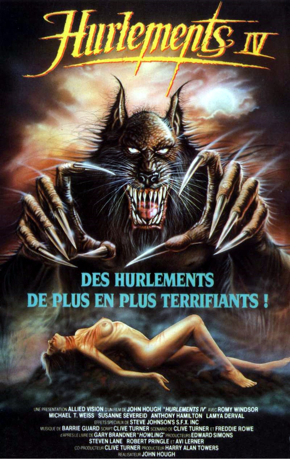 affiche du film Hurlements IV