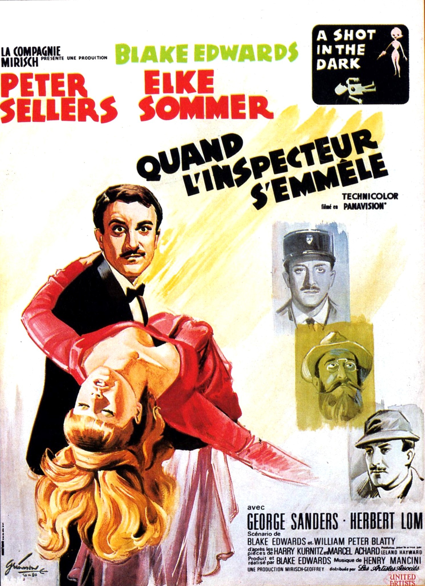 affiche du film Quand l'inspecteur s'emmêle