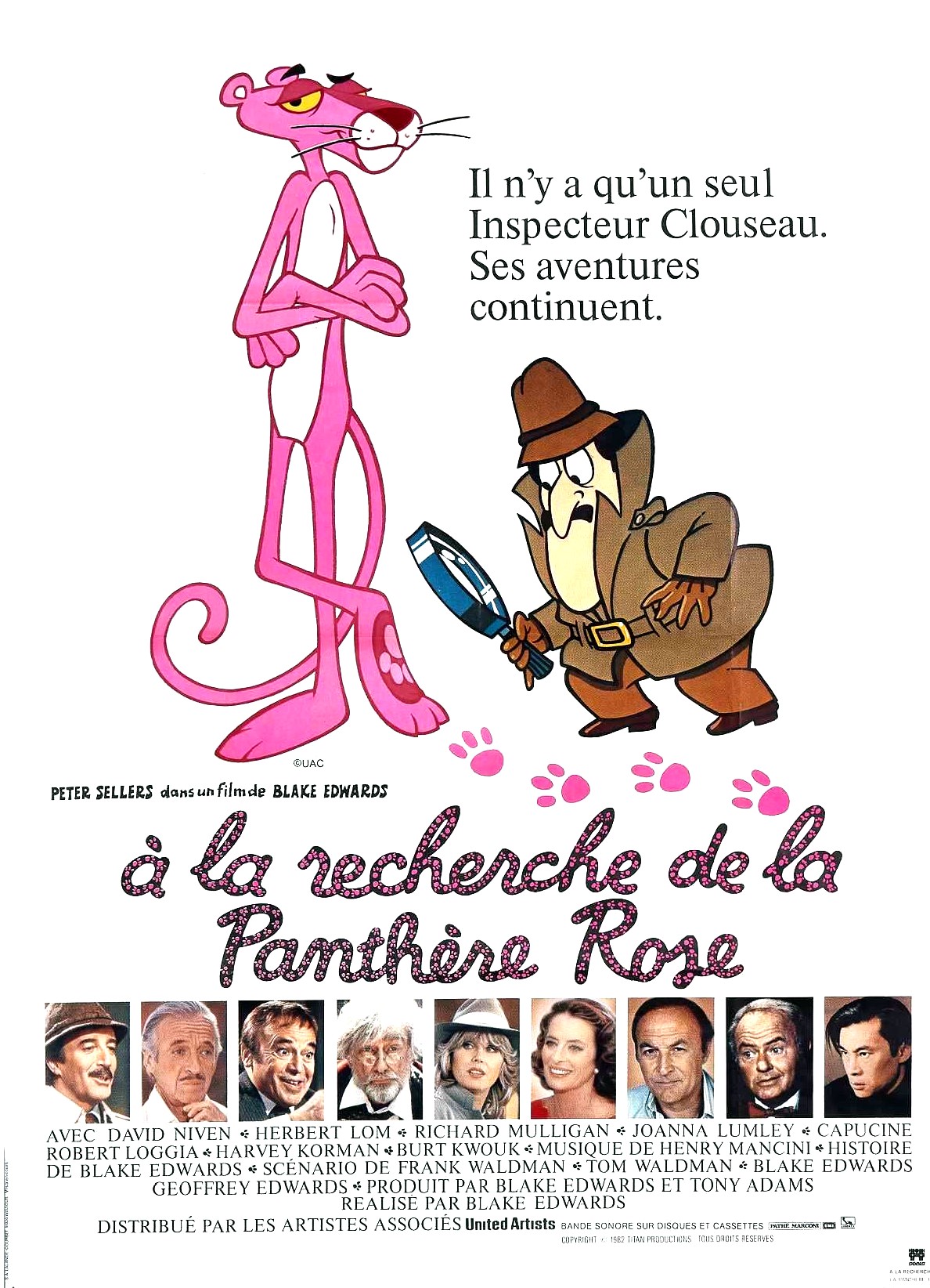 affiche du film À la recherche de la panthère rose