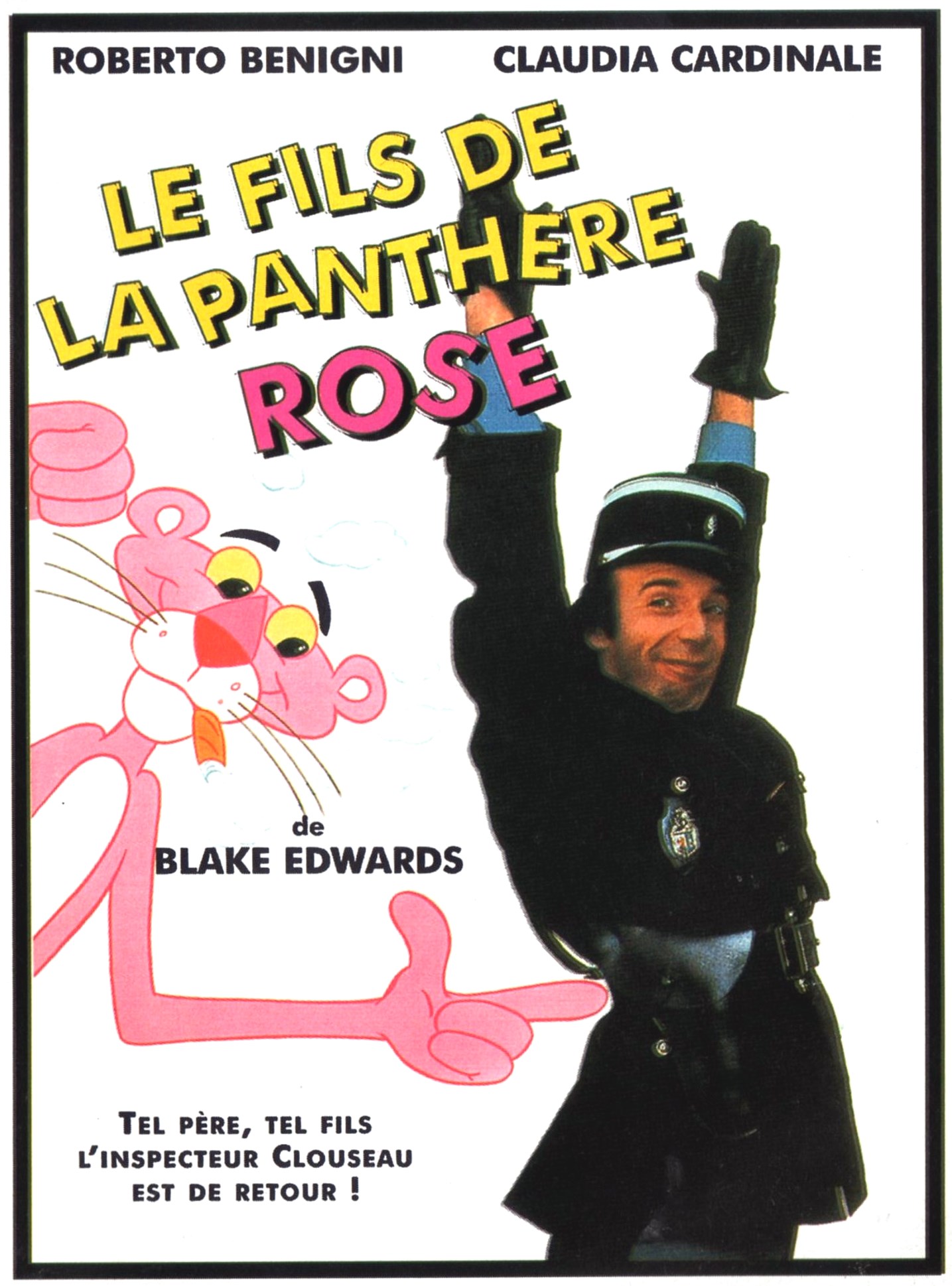 affiche du film Le fils de la panthère rose