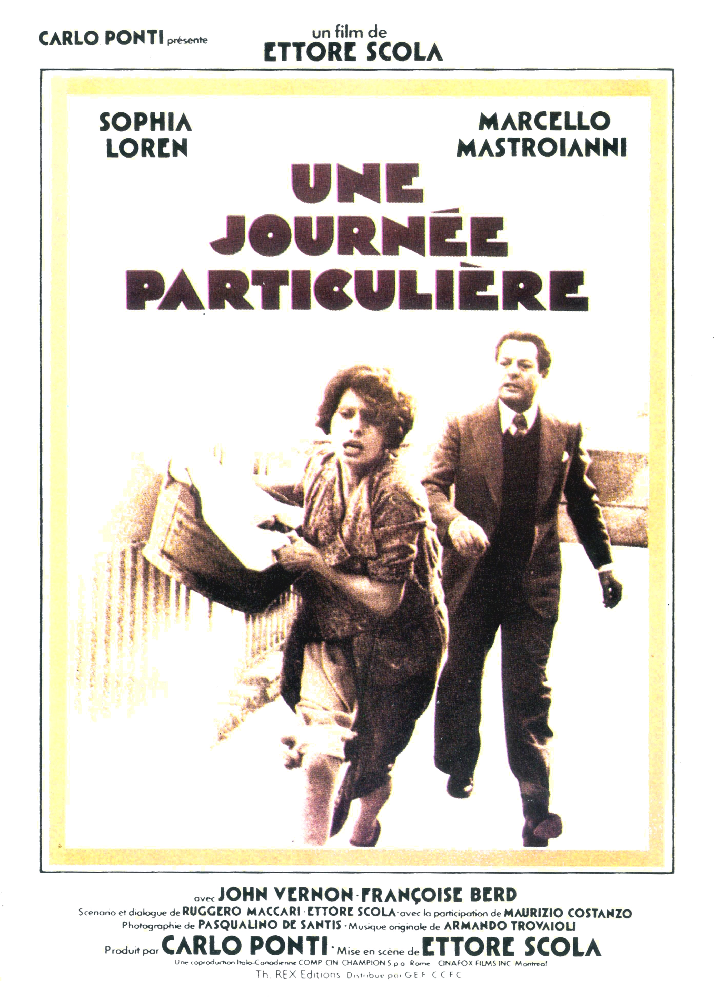 affiche du film Une journée particulière