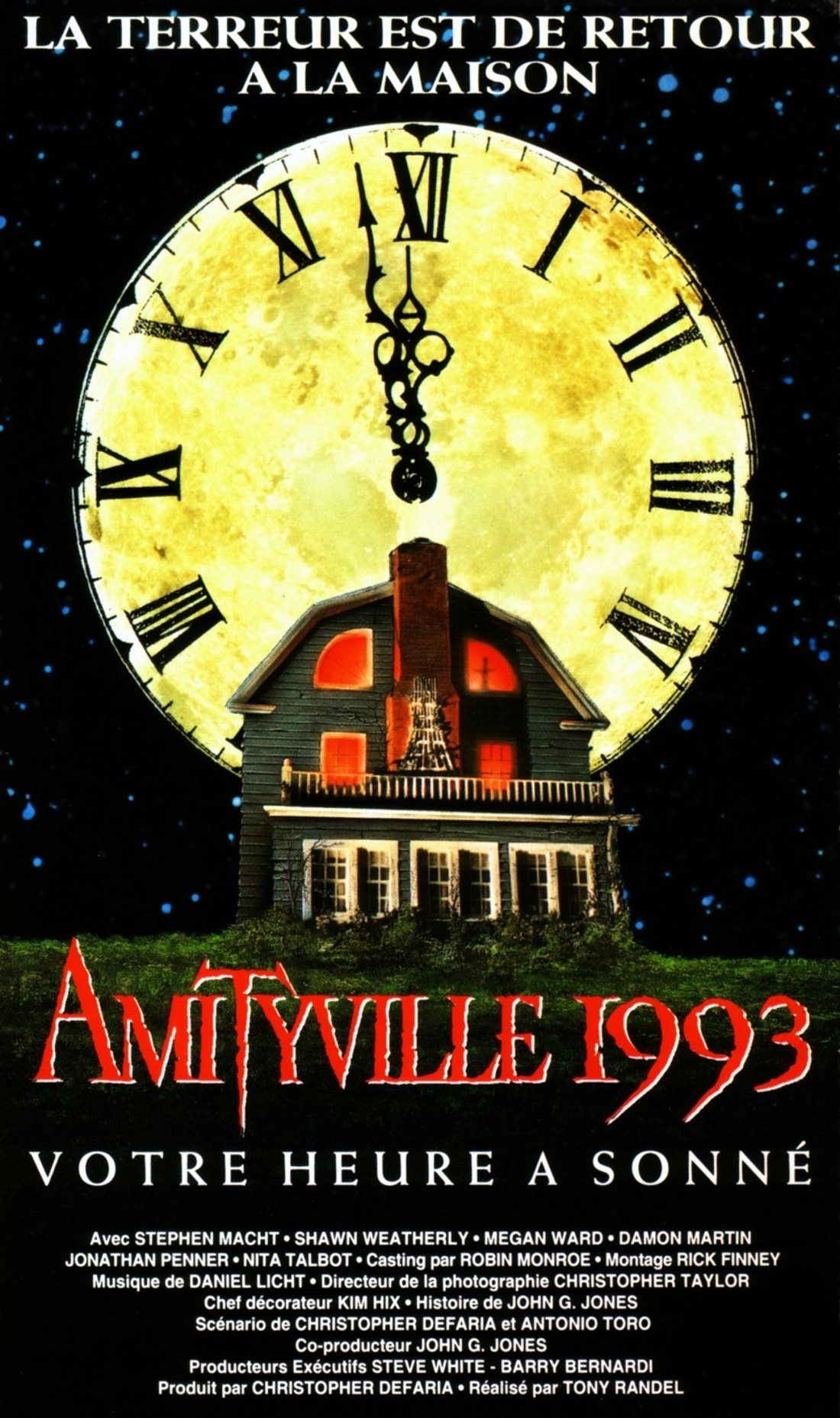affiche du film Amityville 1993 - Votre heure a sonné