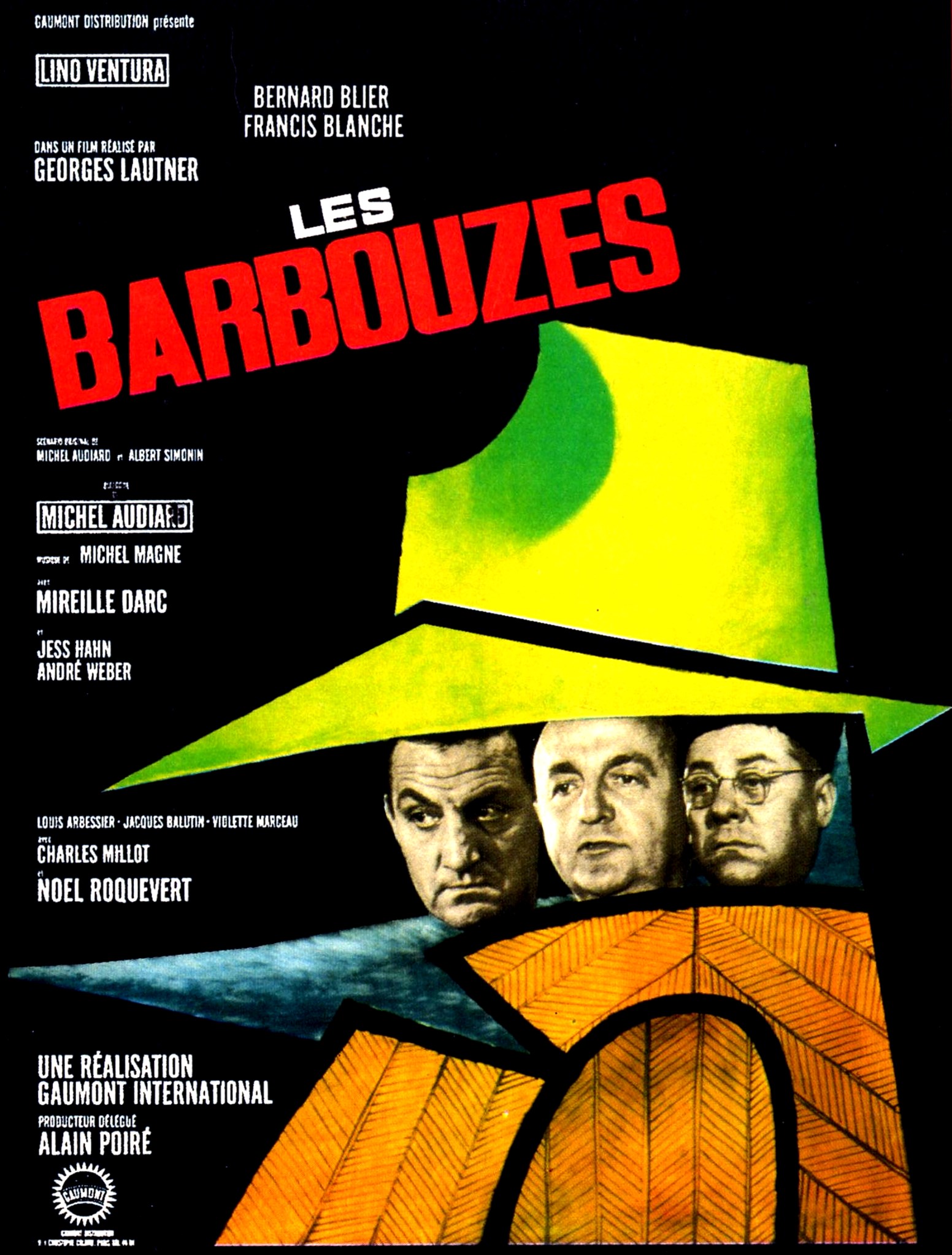 affiche du film Les Barbouzes