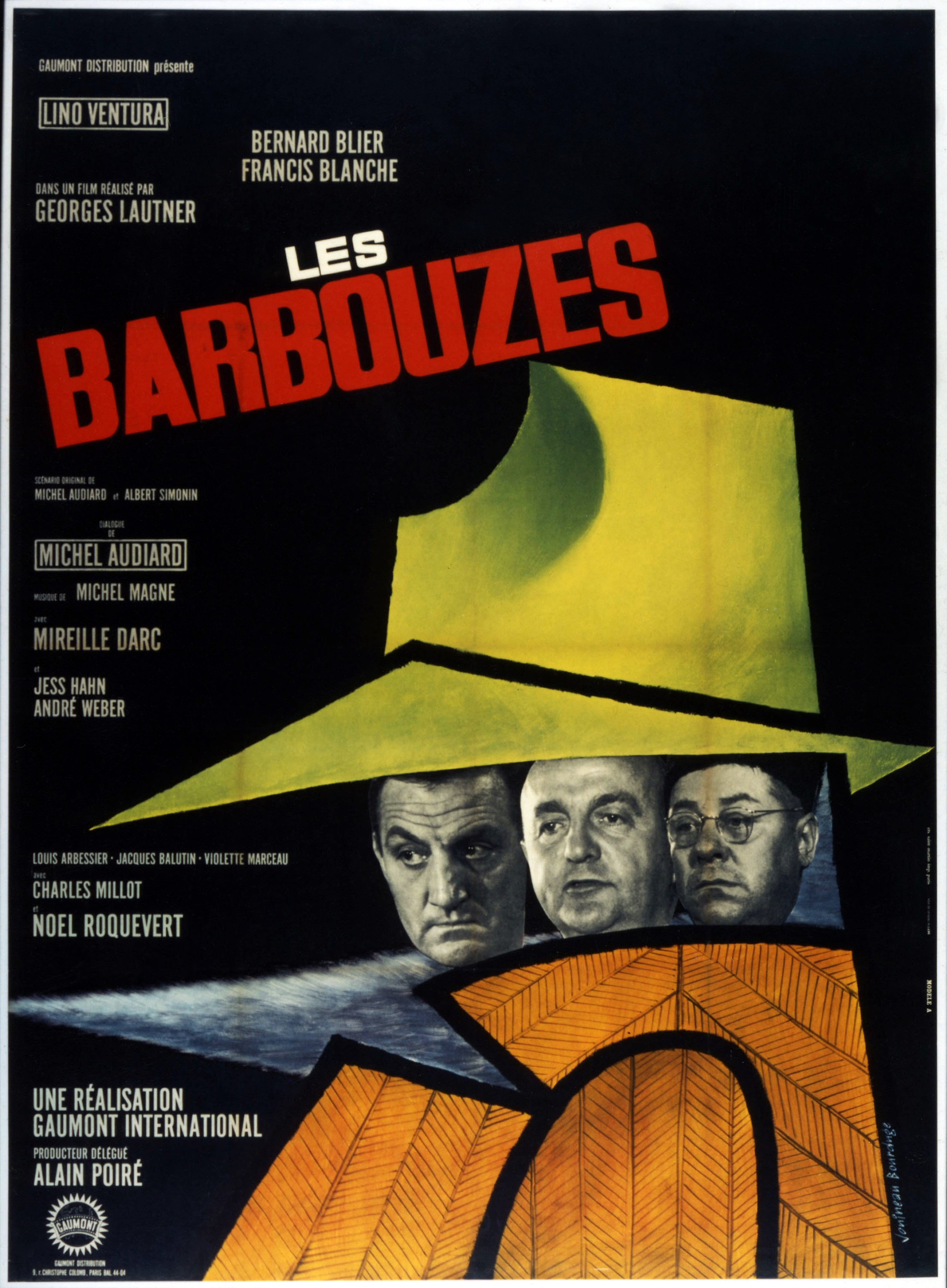 affiche du film Les Barbouzes