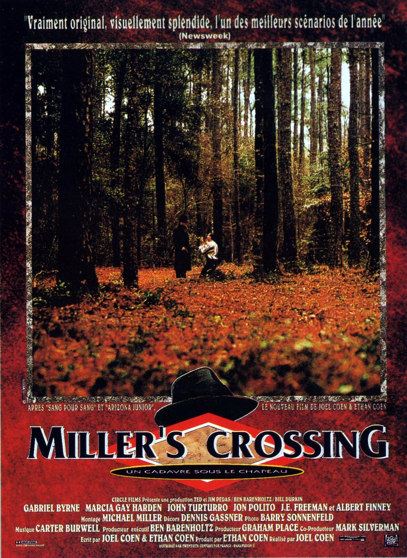 affiche du film Miller's Crossing