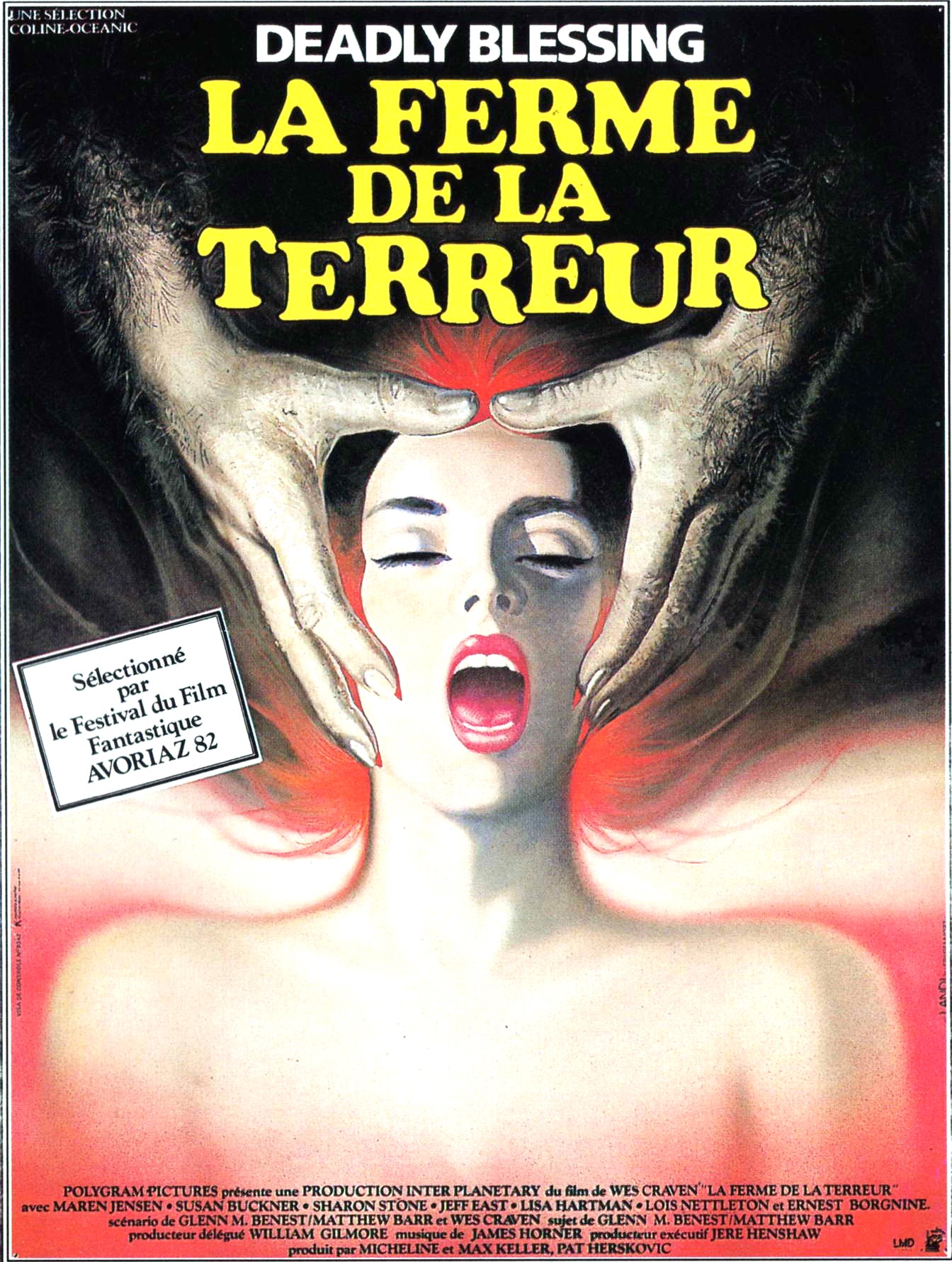 affiche du film La ferme de la terreur