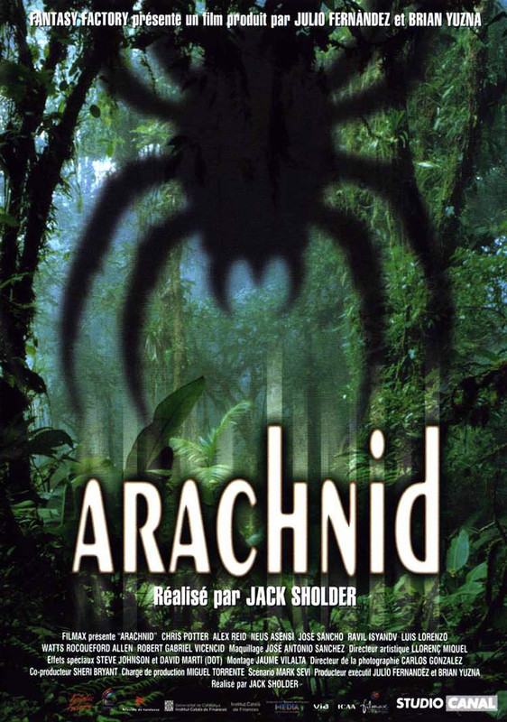 affiche du film Arachnid