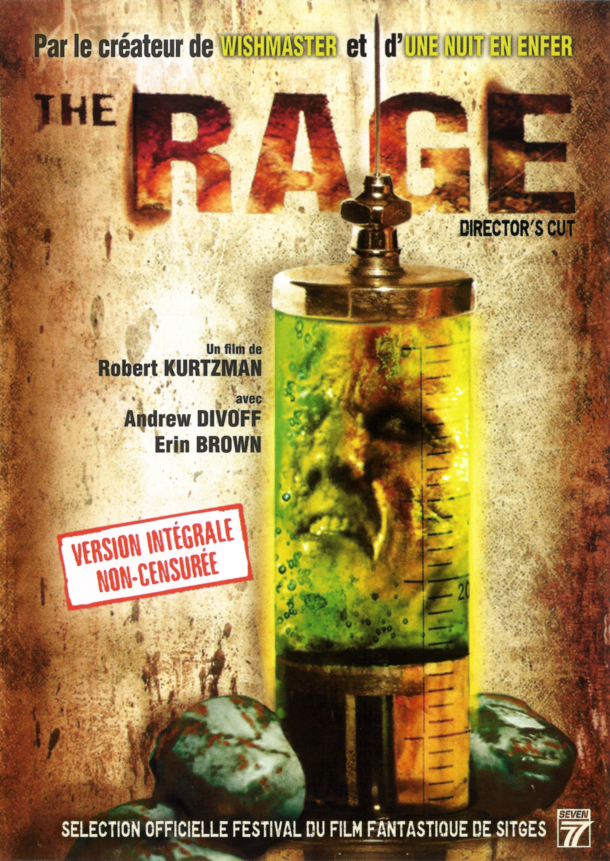 affiche du film The Rage
