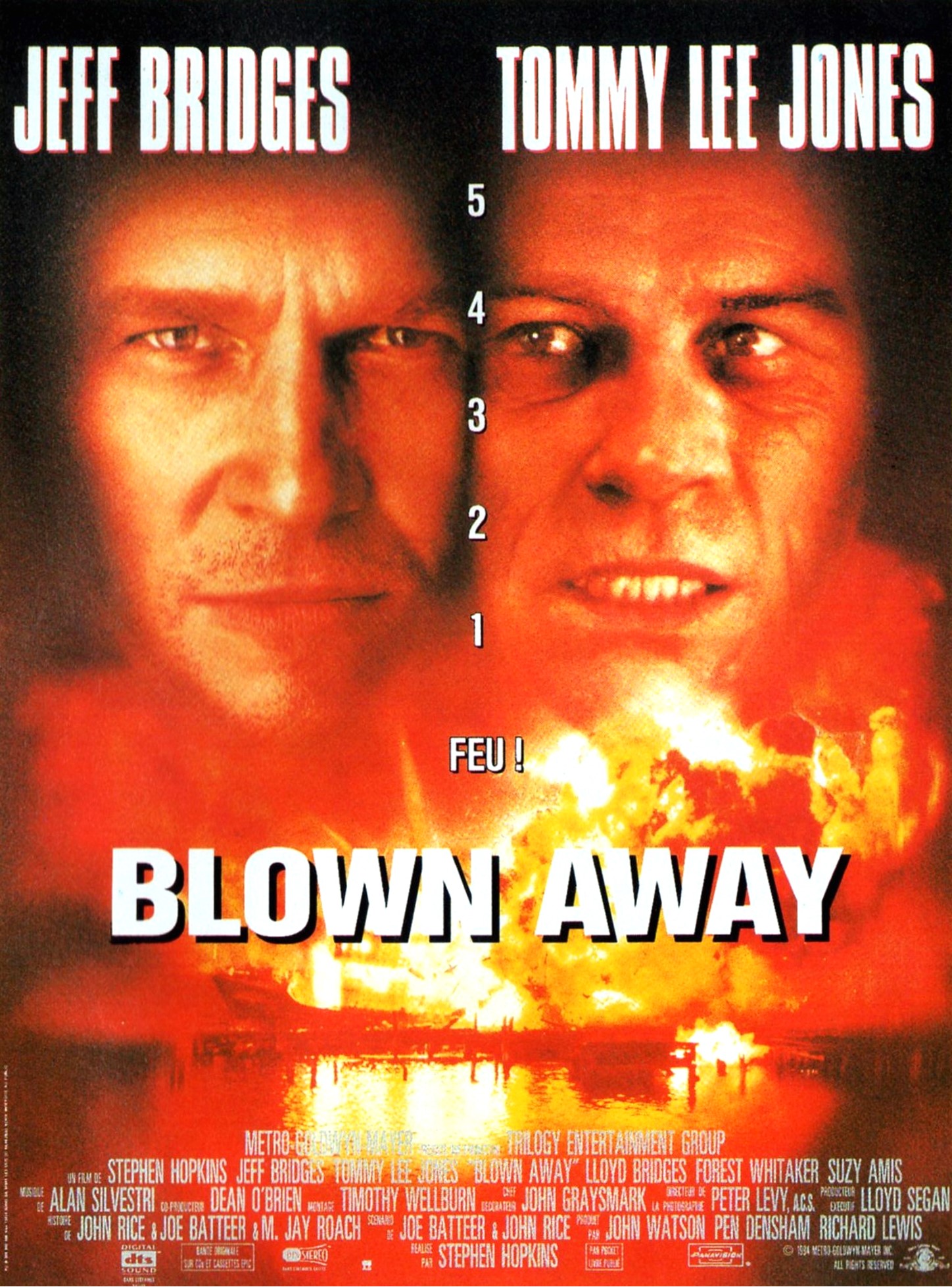 affiche du film Blown Away