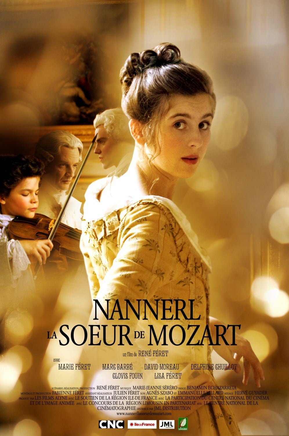 affiche du film Nannerl, la sœur de Mozart