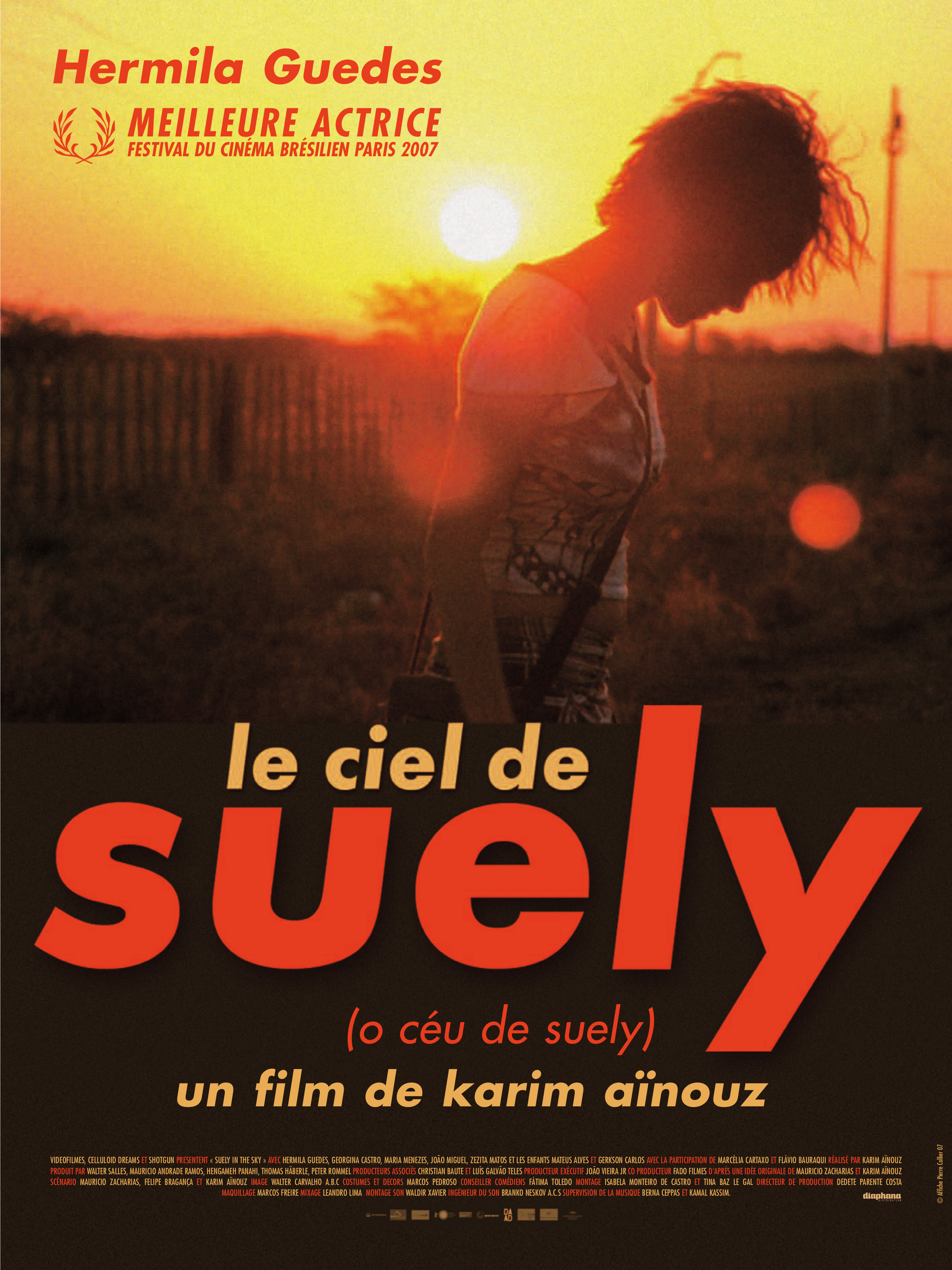affiche du film Le ciel de Suely